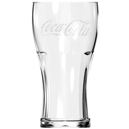 Copo nadir 470ml vidro coca cola contour