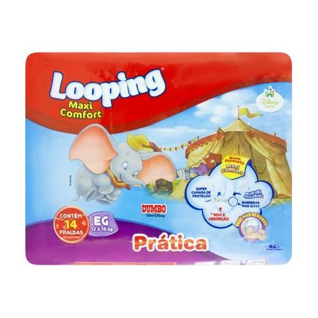 FRALDA DESC.LOOPING DISNEY PRATIC.EG C14