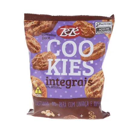 cooky★ Biscoito Zeze Cookies Integral Castanha Para 150g | Miller