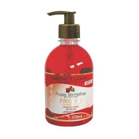 SABONETE LIQUIDO HEDERA FRUTAS VERMELHAS 370ML
