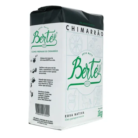 Erva mate berte s-acucar 1kg 360-31