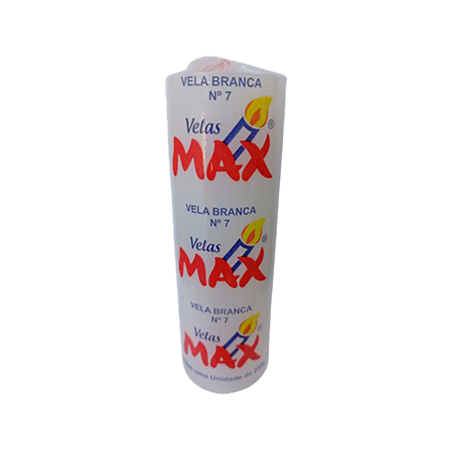 Velas max branca 7 dias