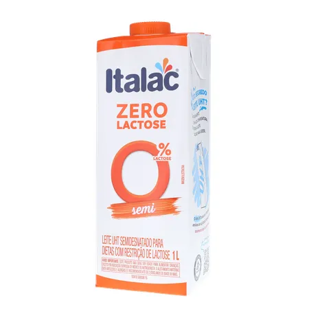 Leite Longa Vida S/Lactose Italac Semidesnatado Cx 1l 360-2