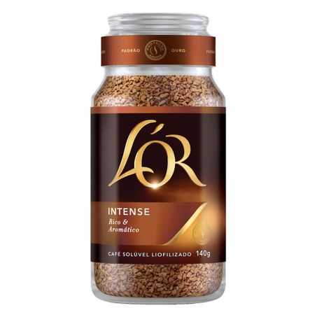 CAFÉ SOLÚVEL LIOFILIZADO INTENSE L'OR