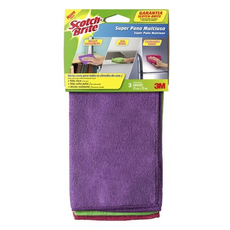 SUPER PANO MULTIUSO SCOTCH BRITE C/3UN