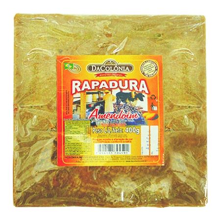 RAPADURA DACOLÔNIA AMENDOIM 400G