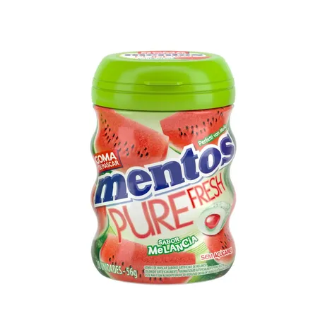 Goma Mascar Mentos 56g Pure Fresh Melancia