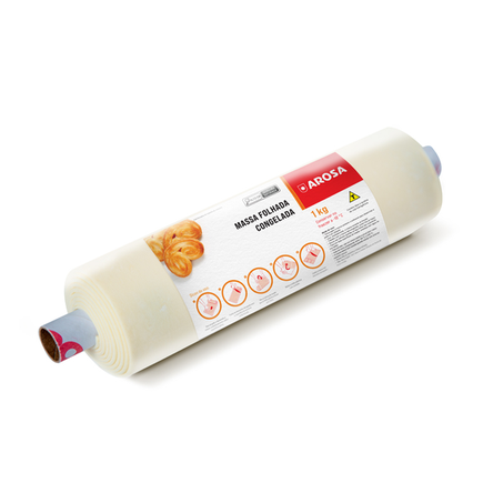Massa folhada rolo arosa 1kg