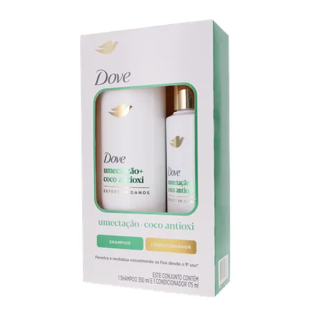 KIT DOVE SH 350ML + COND 175ML UMEC + COCO 360-2