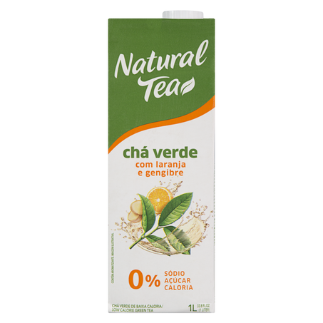 Cha Liq Natural Tea 1lt Zero Tp Verde/Laranja/Geng.