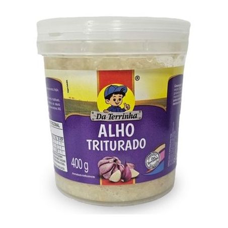 Alho Triturado Da Terrinha Pote 200g