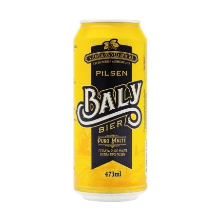 CERVEJA BALY BIER PILSEN PURO MALTE 473 ML        