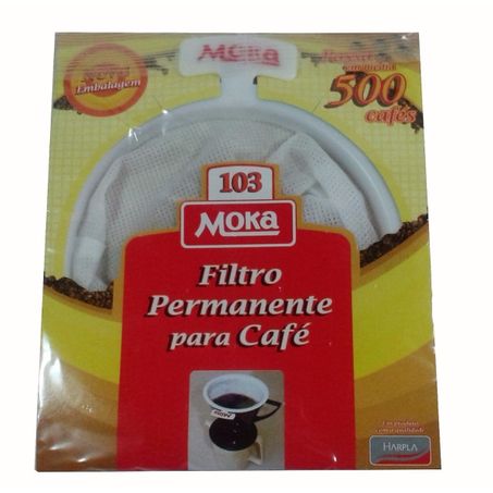Filtro de cafe 103 moka permanent