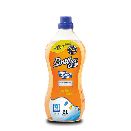 Lava roupas liquido brilha sul glicerina 2lt*