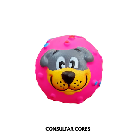 Brinquedo bola dog feliz j0653