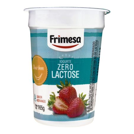 Iogurte frimesa baixa lactose morango 165gr
