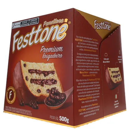 Panettone Festtone Trufado Brigadeiro 500G 360-4