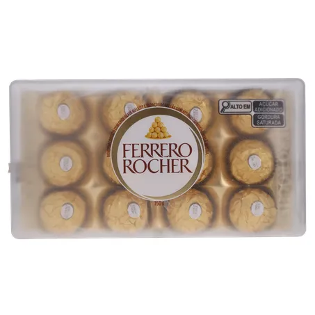 Chocolate Ferrero Rocher com 12 Unidades 150G 360-0