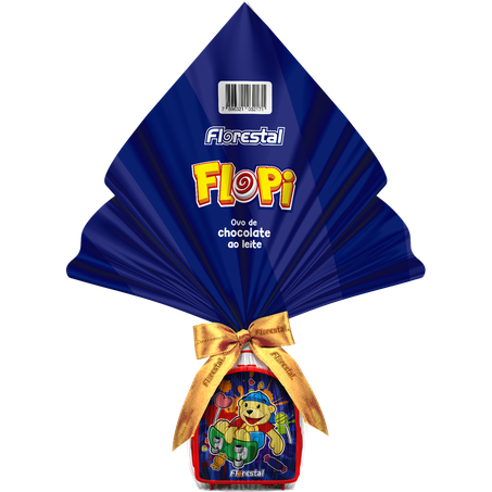 Ovo pascoa florestal flopi 90g ao leite