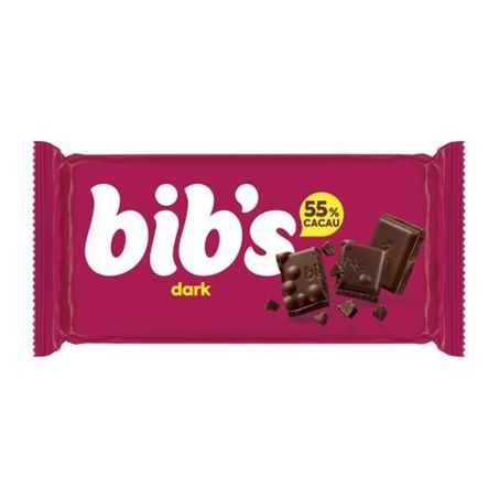Choc neugebauer 90g bibs 55 cacau dark