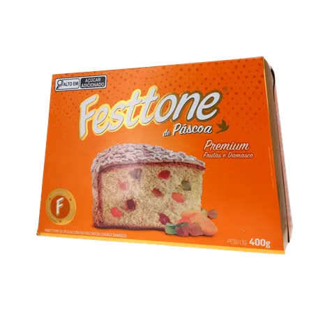 Panettone de Páscoa Festtone Frutas Cristalizadas e Damasco 400G 360-2