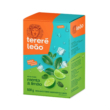 ERVA TERERE LEAO MENTA E LIMAO 500G