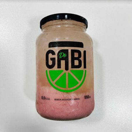 Caipirinha do gabi mousse de morango 550