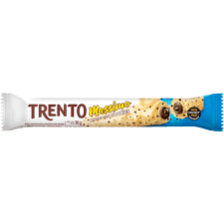 Chocolate barrinha trento 25g massimo branco