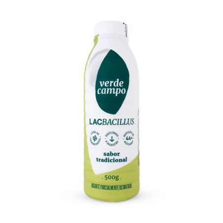 IOGURTE VERDE CAMPO 500G PROBIÓTICO SABOR TRADICIONAL