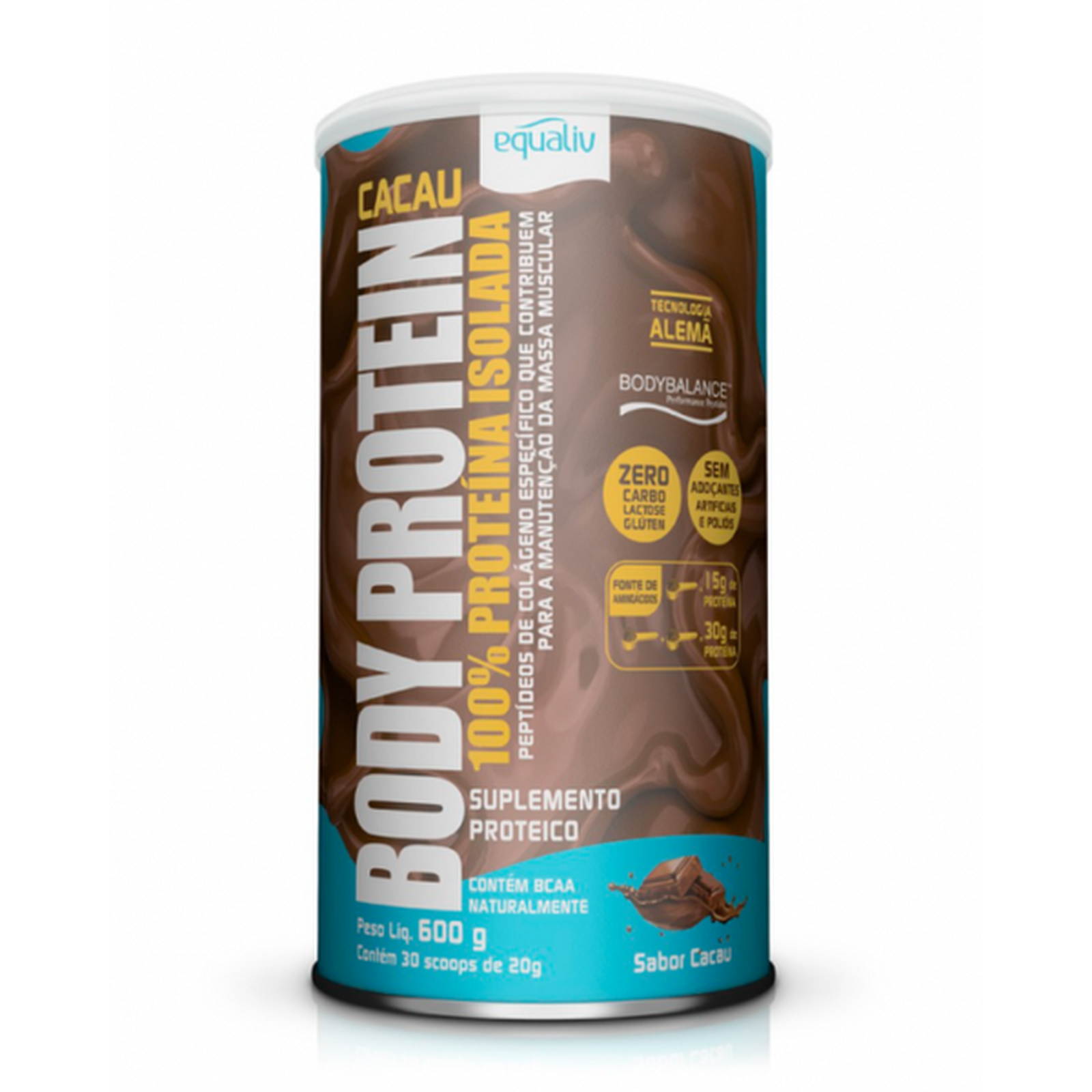 Body Protein Cacau Equaliv 600g