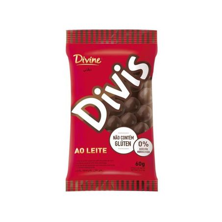 Chocolate ao leite divis divine 60g