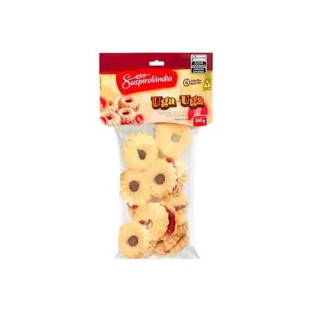 Biscoito suspirolandia 200gr goiabinha