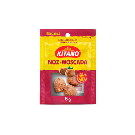 Noz Moscada Kitano Pacote 8G