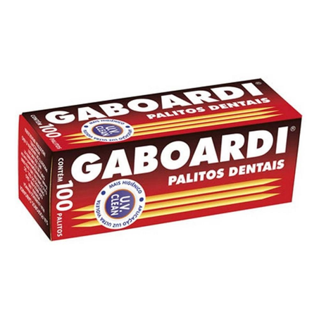 Palito dental gaboardi 80un