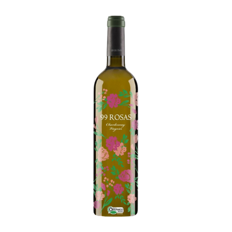 VINHO 99 ROSAS 750ML ORGANICO CHARDONNAY/VIOGNIER BRANCO