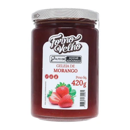 Geleia Colonial Forno Velho 420g - Morango