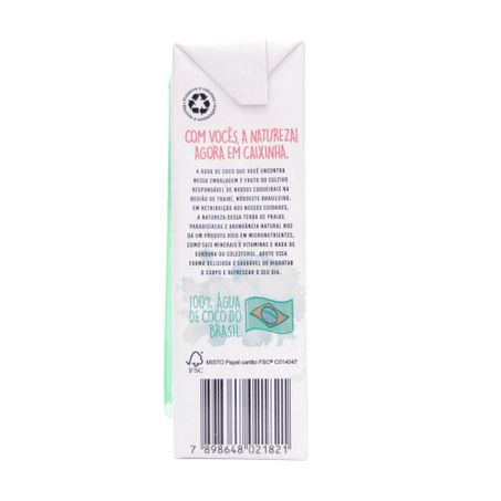 Água de Coco Vitcoco Integral Caixa 200ml 360-46