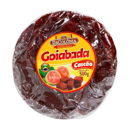 Goiabada Cascão Dacolônia Embalagem 500G