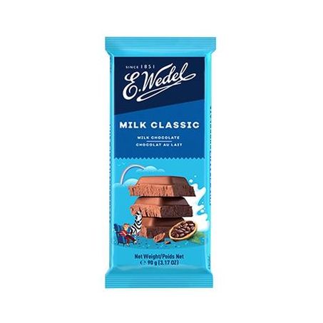 Chocolate ao leite milk classic 90gr e.w