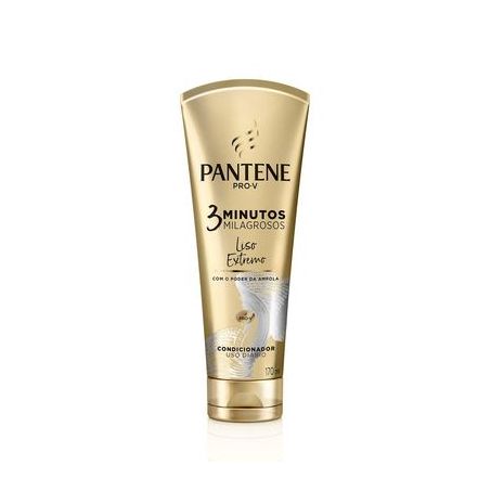 Condicionador Antifrizz Pantene 3 Minutos Milagrosos Nutrição Umectante Squeeze 170ml