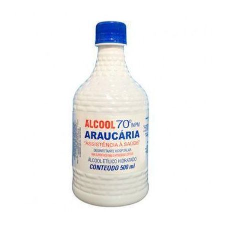 Álcool araucária 70º 500ml