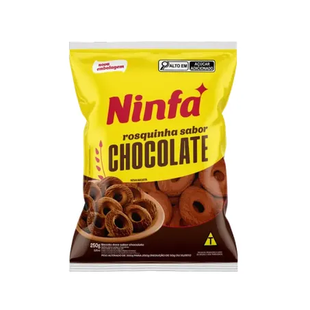 Biscoito Rosca Ninfa 250g Chocolate