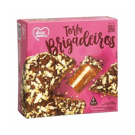 Torta Doce Amor brigadeiro 490g