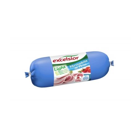 Mortadela excelsior 400gr peru light 600