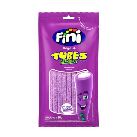 BALA FINI TUBES ACIDA UVA 80G