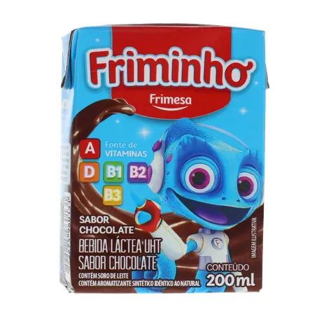 Bebida Láctea Friminho Chocolate Tetra Pack 200Ml 360-35