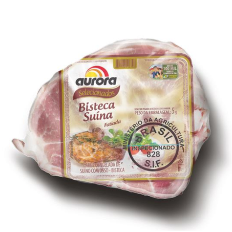 SUINO BISTECA AURORA KG CONGELADO