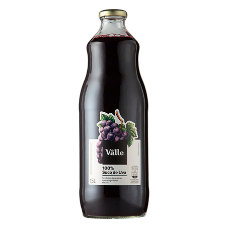 SUCO INTEGRAL 100% UVA DEL VALLE