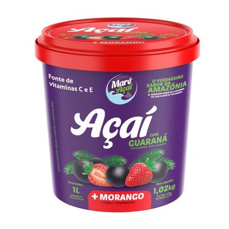 ACAI MARE 1L C/MORANGO