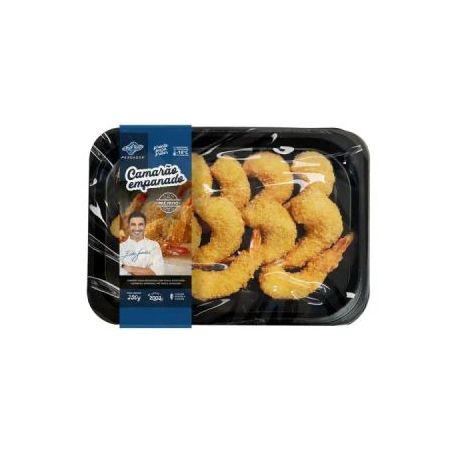 Camarao cinza m&rio 350g emp c/ cauda